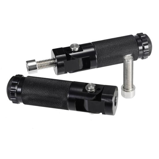 2ks hliníkové univerzální motocyklové skládací nožní pedály na motocykly