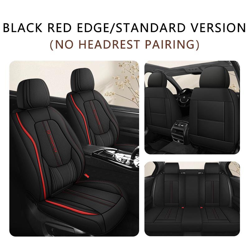 5-Seat Full Coverage Car Seat Covers with Built-in Lumbar Support -Universal for Sedans/SUVs - Durable Breathable Auto Protector