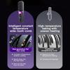 LCD Display Portable Hair Straightener Ceramic Coating Electric Straightening Comb  Family Use