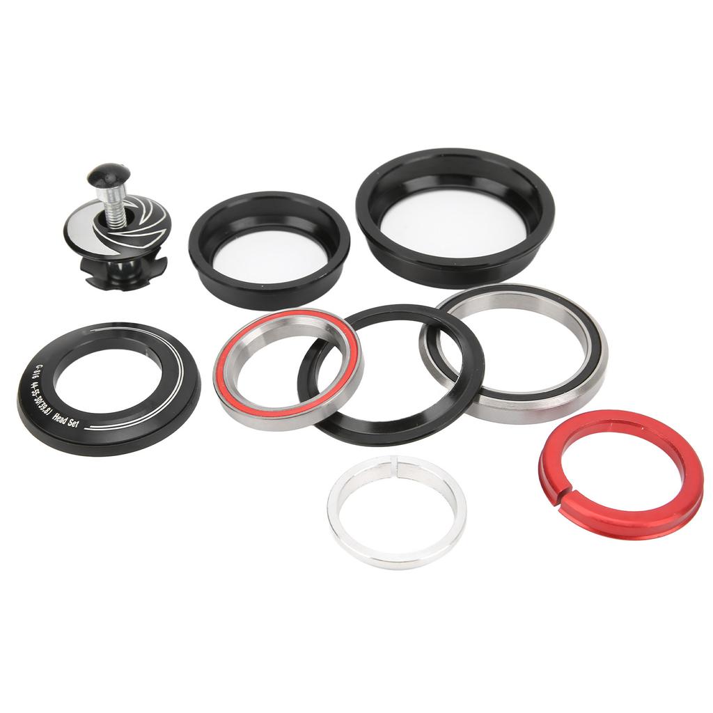 GUB Bicycle Headset Threadless Aluminum Alloy Double Bearings Bowl Set for Road Mountain Bike