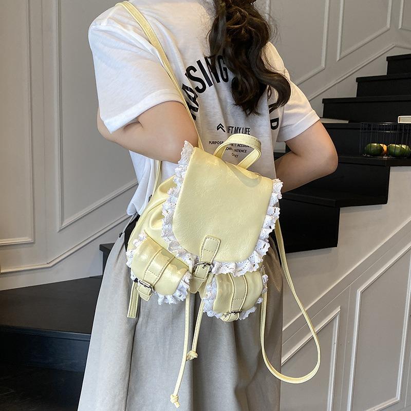 Large Capacity Portable Backpack Bag Women's New High-end Versatile Multi-pocket Student Schoolbag