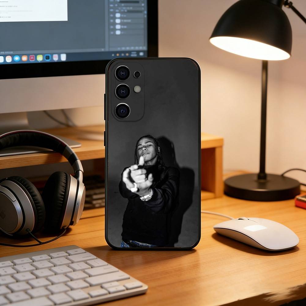 DD O-Osama Rapper Phone Case Black Silicone Soft For Samsung S25,S24,S21,S22,S23,S30,Ultra,S20,Plus,Fe,Lite Samsung S20plus5G