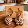 Cookie Stamps Realistic Easy Release Tools Decorative Baking Tools for Family Home Party Holiday Indoor Outdoor Baking Kitchen