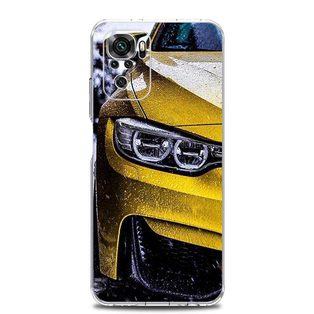 Sport Car Golf 7 Clear Phone Case For Xiaomi Redmi Note 12 5G 9S 9 8 10 11 Pro+ 9T 8T 10C 9C 9A 7 Pro Soft Silicone Back Cover