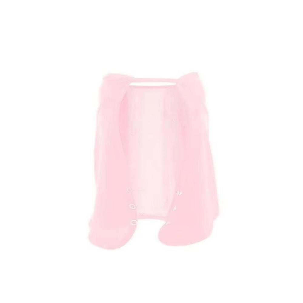 Quick Drying Cycling Scarf Solid Color Face Veil Breathable Ice Silk Sunscreen Mask  Gardening