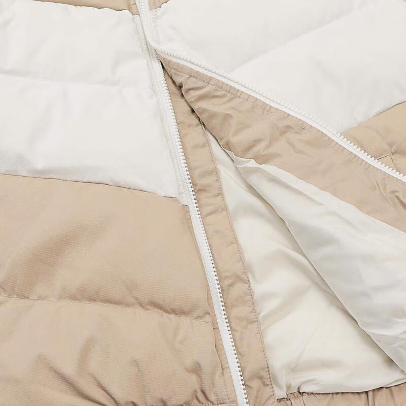 Nike Down Jacket Comfortable Soft Hooded Versatile Warm Duck Down Kids Jackets White IB5837-247