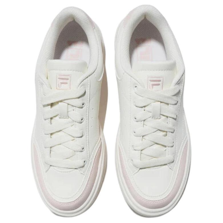 Fila Funky Tennis 1998 Synthetic Leather Comfortable Versatile Durable Low-Top Sneakers Unisex Sneakers White 1XM02366H154