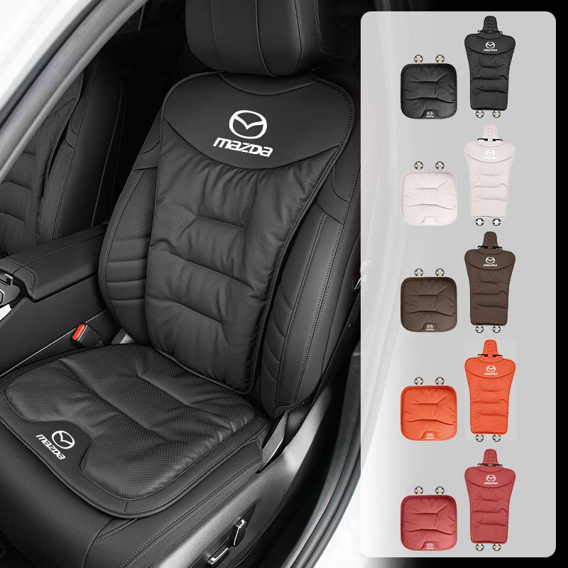 Neues Luxus-Auto Perforiertes Atmungsaktives Modell Kissen Weiche Rückenlehne Sitzkissen Sitzbezug Für Mazda 3 6 CX5 CX7 MX30 CX30 CX3 MX5