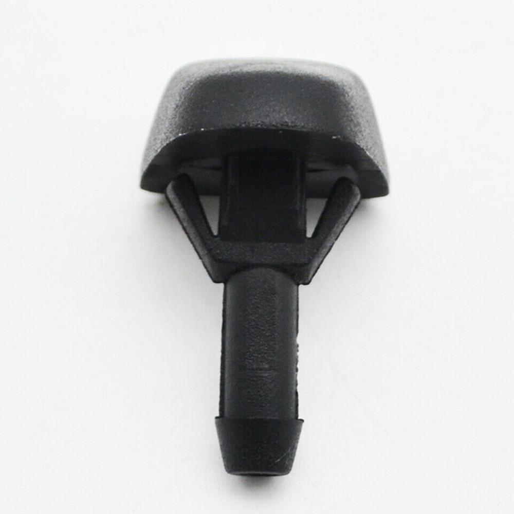 Front Windshield Nozzle Wiper Nozzle Wiper Spray Washer Black