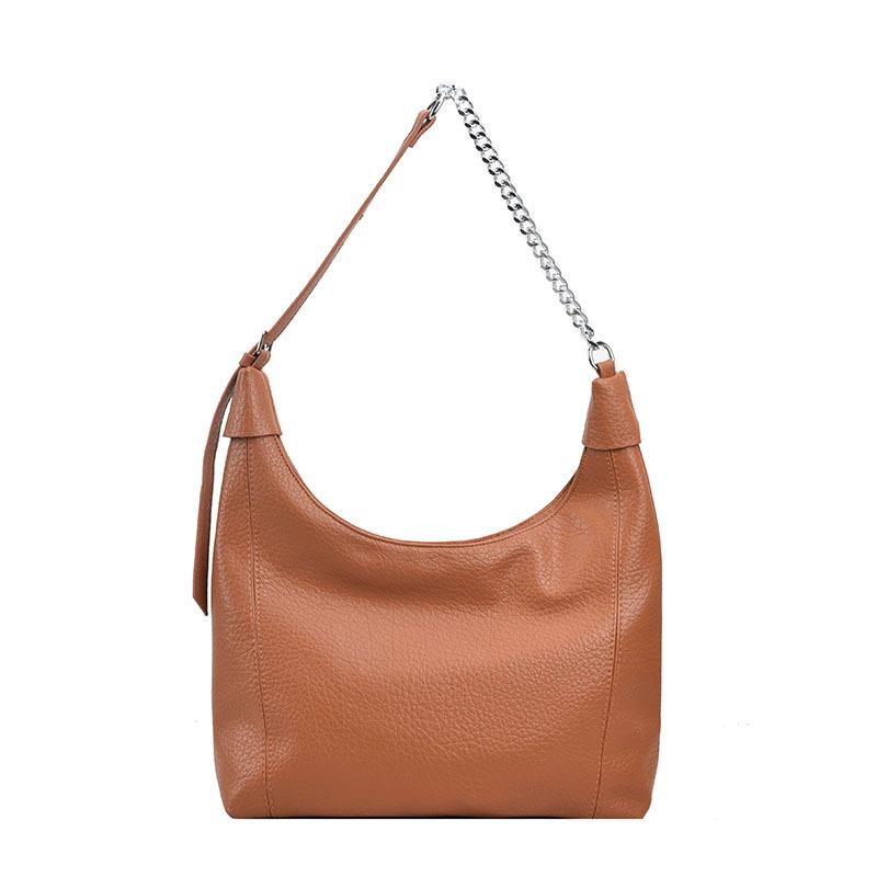 Geantă de sub braț de mare capacitate, geantă tote nouă la modă pentru femei, textură, geantă de umăr cu lanț pentru navetă