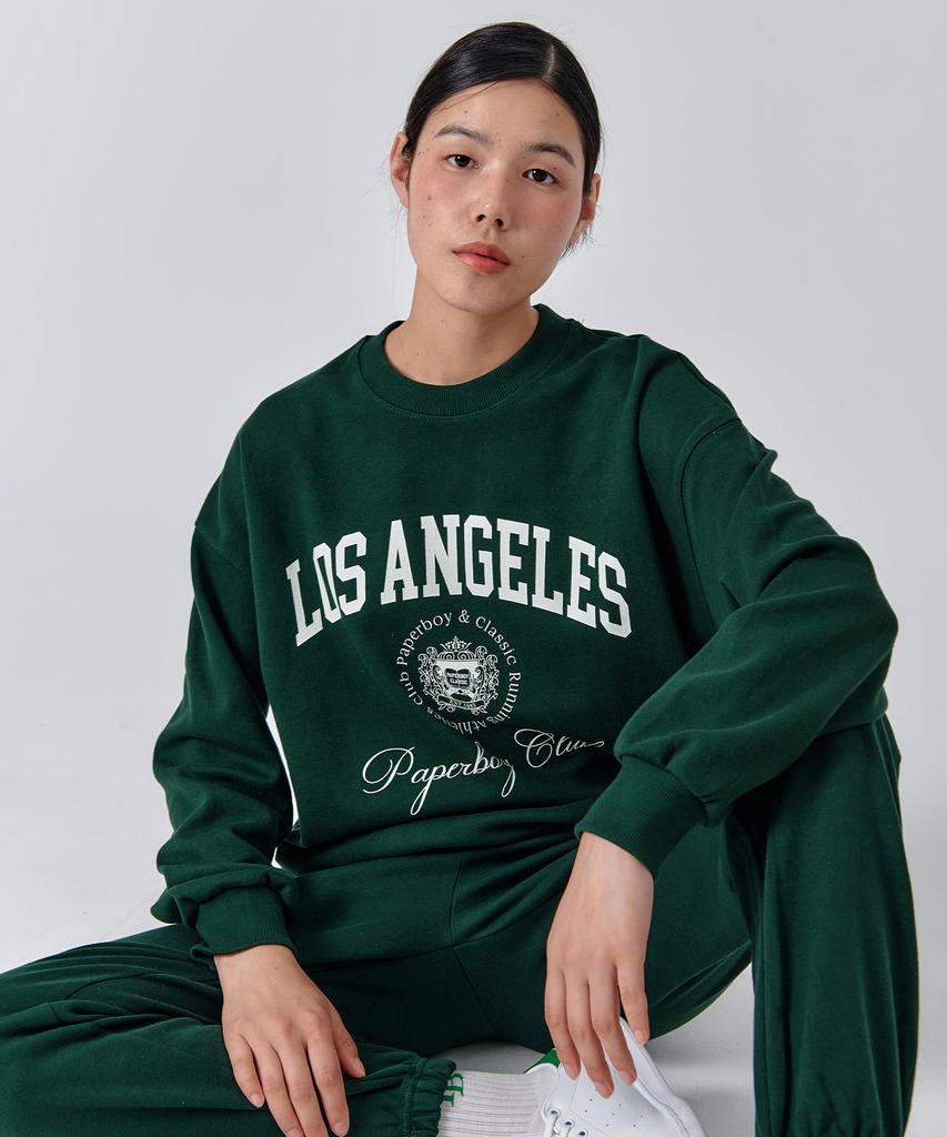 PAPERBOY Los Angeles Sweatshirt-Green