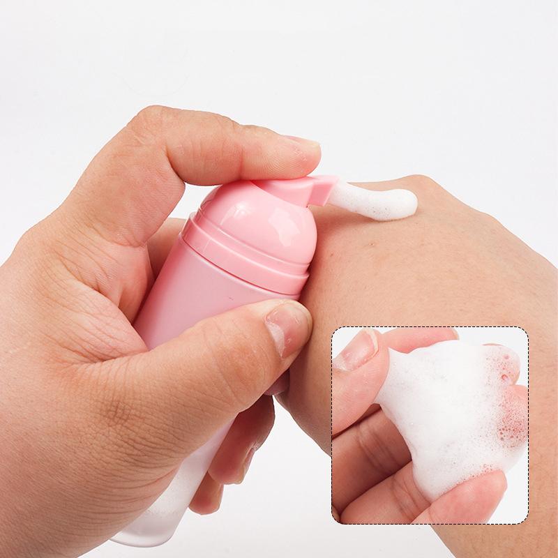 1Pcs 60Ml Foam Pump Bottle Lash Shampoo Bottles Travel Foam Pump Bottle Empty Plastic Refillable Reusable Mini Soap Dispenser