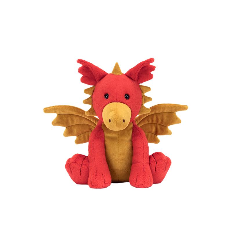 

JELLYCAT Mythical Animals Darwin Dragon Companion Doll Plush Doll 24cm Height