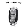 For Hyundai Palisade Limited  Palisade Sel  Elantra Sel Elantra Santa Fe Veloster 5 Bottons Alloy Car Key Case Cover