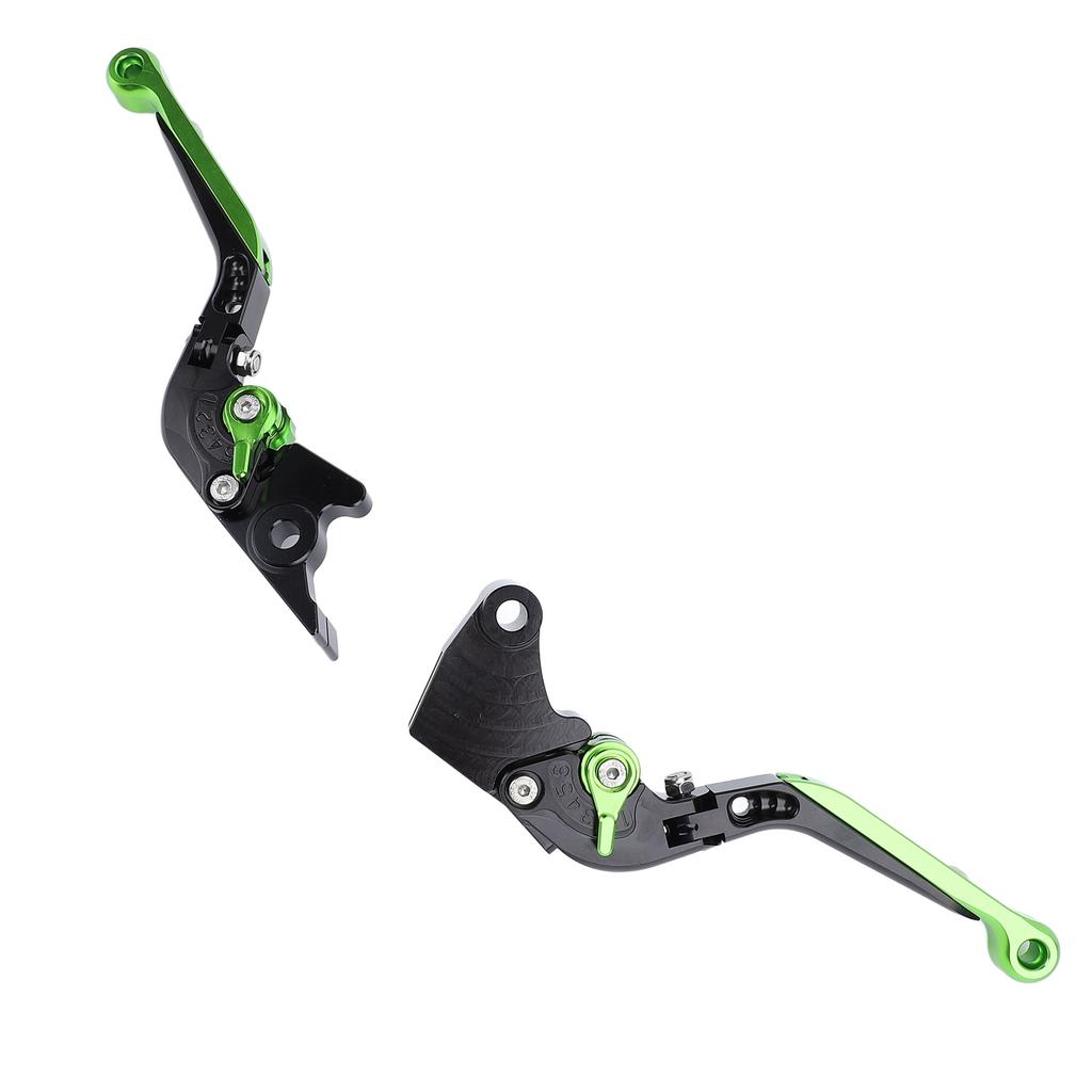 1 Paar Motorrad Kupplungshebel Klappbar Aluminiumlegierung 6 Gänge Einstellbarer Lenker Bremskupplung