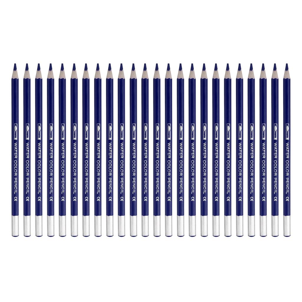 PATIKIL Colored 24 Pencils for and Dark Blue Water-Soluble Pencils, Water-Soluble Blending, Coloring, Sketching, Painting,