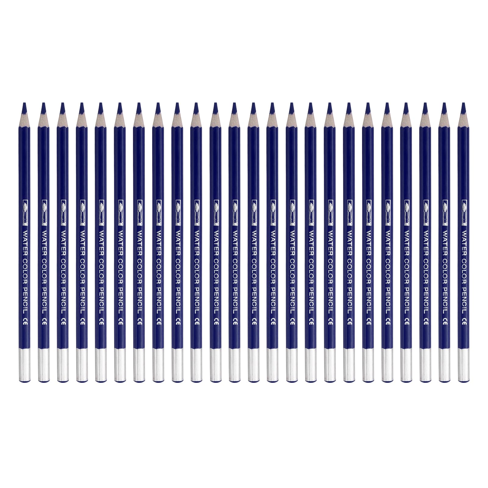 

PATIKIL Colored 24 Pencils for and Dark Blue Water-Soluble Pencils, Water-Soluble Blending, Coloring, Sketching, Painting, темно-синього кольору