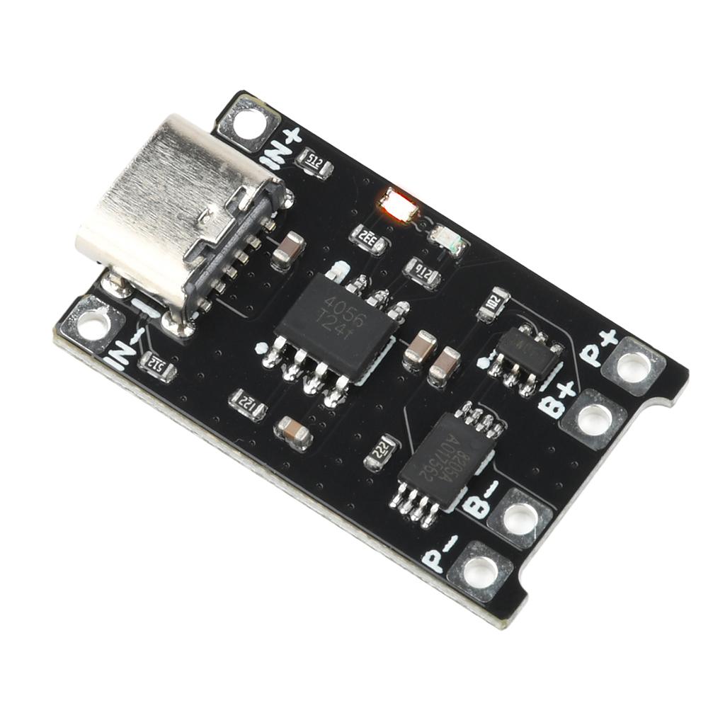2 In 1 TP4056 Li-ion Battery Charging Module DC 4-8V 1.2A Battery Charging Board Module Type C Charging Protection