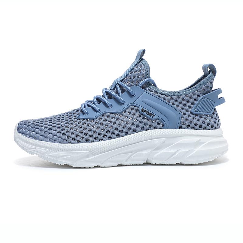 Shoes Men's Plus Size Hollow-out Mesh Sports Casual Shoes Summer Men's Light Running Shoes Cold Sticky Shoes