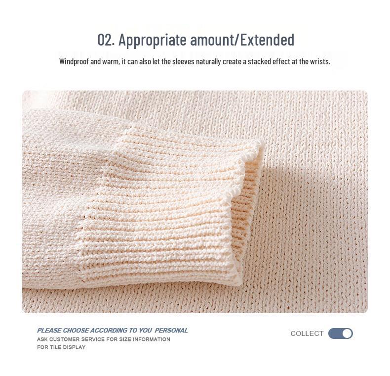 JEEP Men's Half-High Collar Long Sleeve Knit Sweater