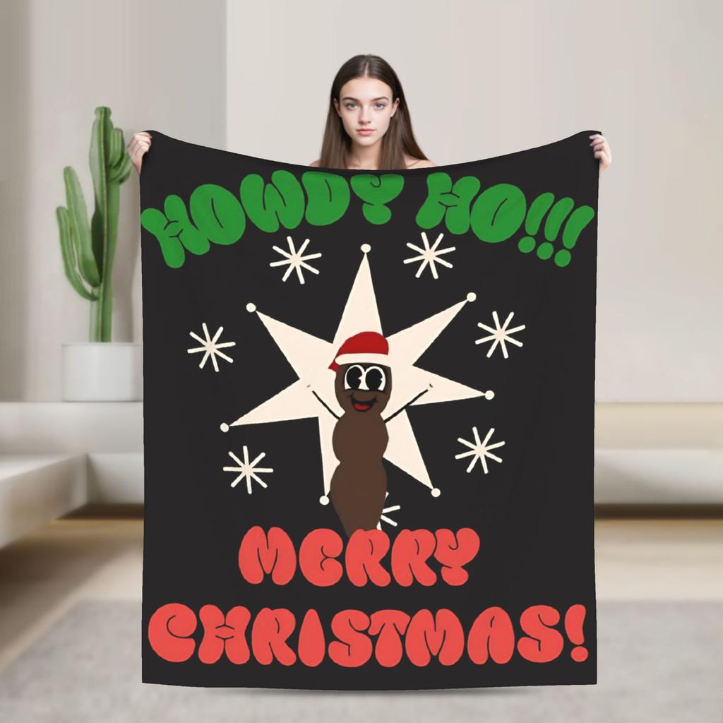 Mr Hankey Merry Christmas Southparkd Blankets Anime Flannel Throw Blanket Summer Air Conditioning Decor Ultra-Soft Warm Bedsprea