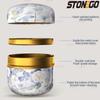 Airtight Stash Jar Storage Container for Tea Herbs Spices Cigarette Smell Proof Kitchen Home Organizer 85x85mm