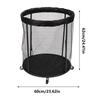 Ball Bin Sports Ball Storage Portable Organizer Box Large Capacity Net Container For Garage Deck Outdoor Garden Sports Outside