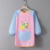Children's Waterproof Art Smock with Logo - Reversible Apron for Painting and Eating  