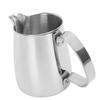 Aufschäumbecher 304 Edelstahl Tropffreier Spitzausguss Integrierter Milchaufschäumbecher Kaffee Dampfgießer 350ml