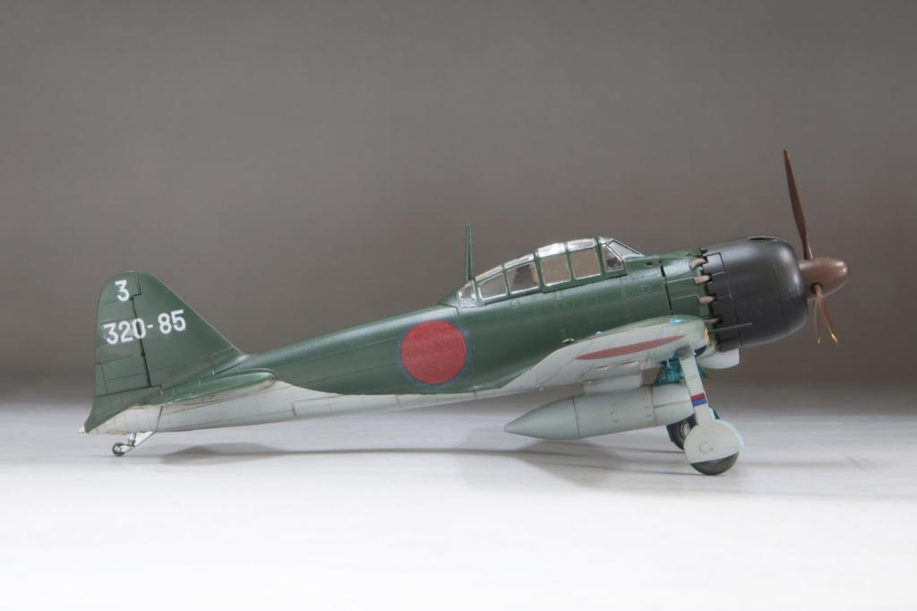 Fine Molds 1/48 Scale Imperial Japanese Navy Zero Type 52 Carrier Fighter (Made by Nakajima) Plastic Model FZ02 (Airplane)