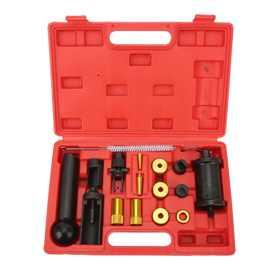 18PCs FSI Injector Puller Remover Installer Tool Kit Fit for 1.2 1.4 1.6 1.8 2.0 3.0 3.2 3.6 4.0 FSi TFSi TSi Petrol