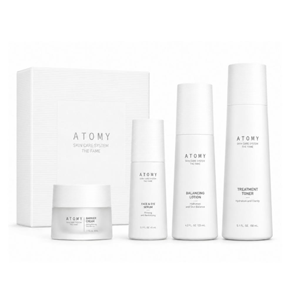 Atomy Hautpflegesystem The Fame (4 Arten), 4-teilig 1 Set NEU gray