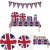 Add A Touch Of Elegance To Your Next Event With The British Flag Party Supplies Set Easy And Quick Cleanup Guaranteed!