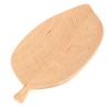 Leaf Shape Wood Plate Storage Trays Tea Tray Dessert Dinner Bread Fruit Snaks Food Display