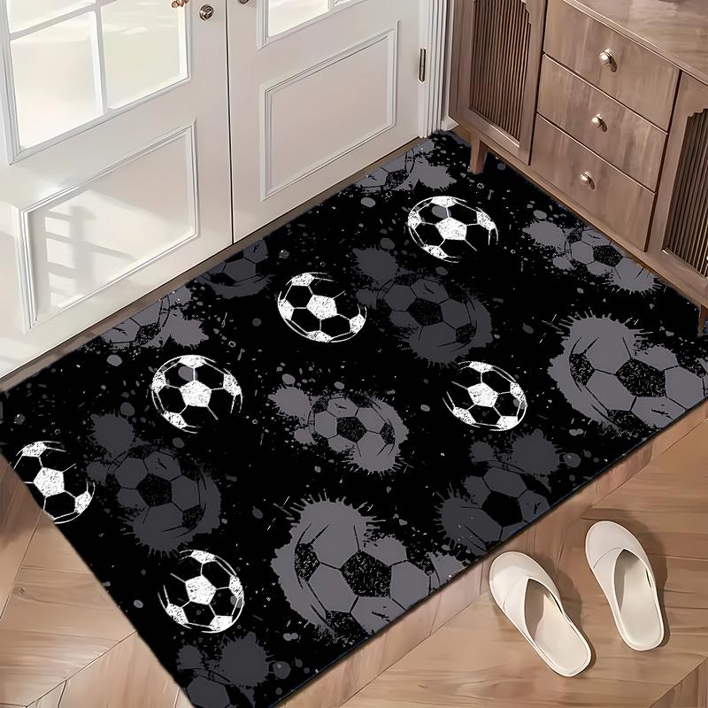 Sports Football (1) Office Carpets Suitable for Living Rooms Bedrooms Offices and Kitchens a Gift for Modern Home Decor