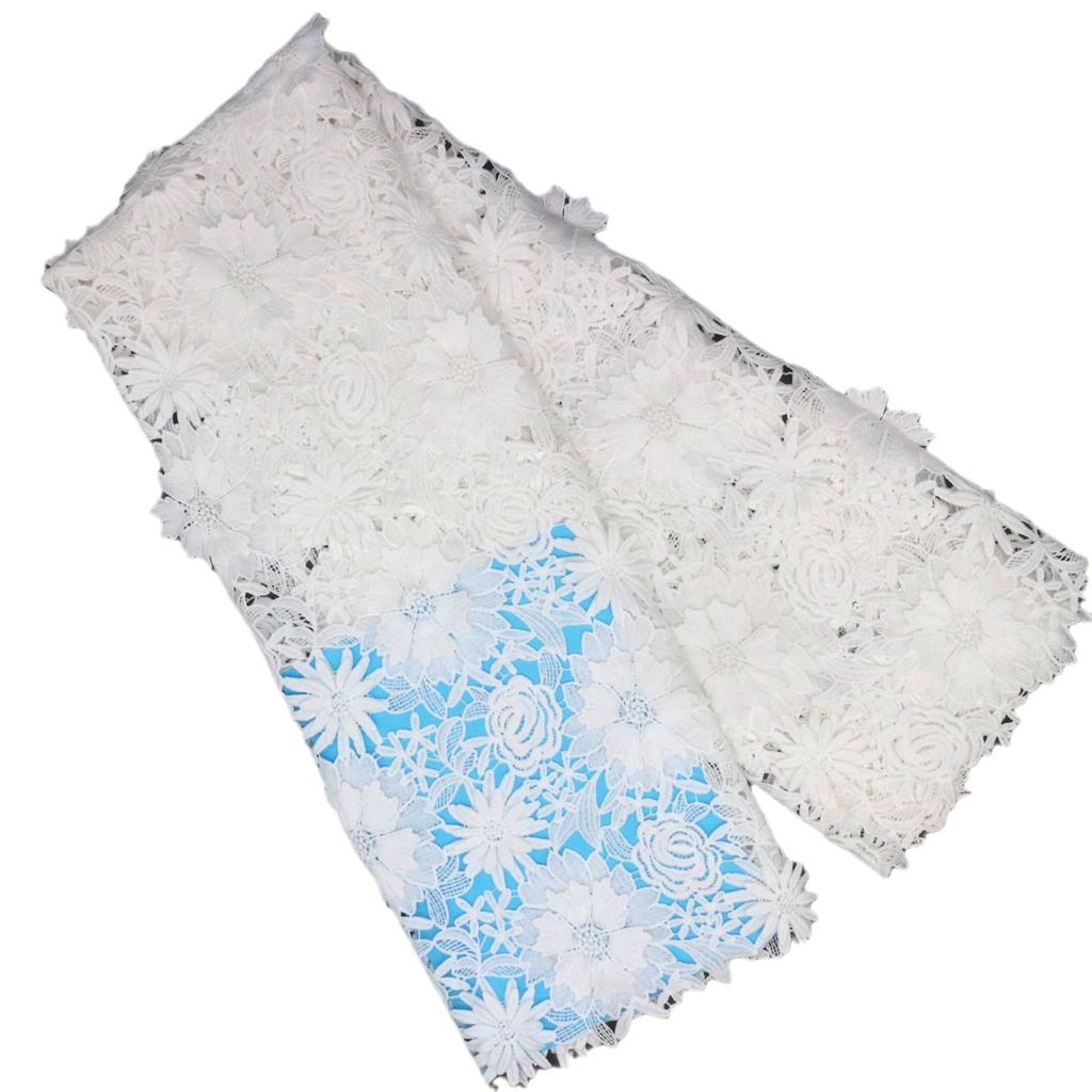 Neues Milchseide Wasserlösliches Dreidimensionales Abziehbild Wasserlösliche Spitze Spitze Stoff Trendige Marke Damenbekleidung Kinderbekleidung Zubehör