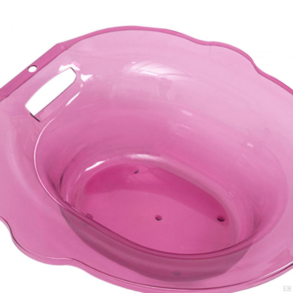 Sitzbadewanne für Toilette / Bidet / Toilettenwanne / Größere Sitzfläche / Aufhängbar Wiederverwendbar Überlaufschutz