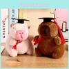 Cute Plush Capybara Keychain Ideal For Graduates Parties And Celebrations