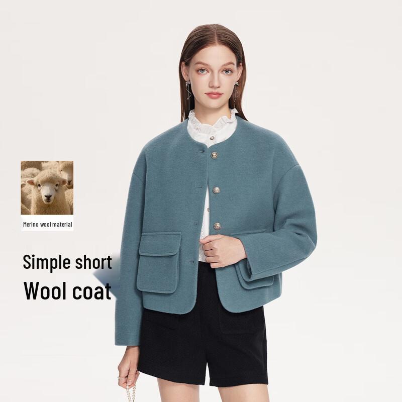 

FivePlus Women s Wool Blend Cardigan Jacket S