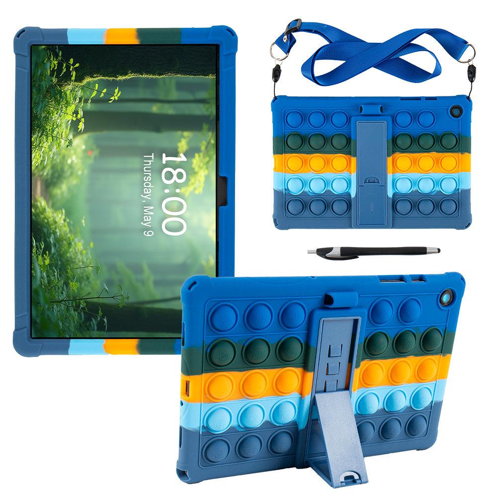 Für Samsung Tab A9 Plus Hülle 11 Zoll Weichsilikon Ständer Tablet Funda Für Galaxy Tab A9 Plus Cover Coque SM-X210 X216