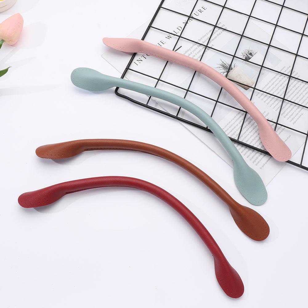 New Detachable PU Leather Bag Belt 32cm Handbag Band Handle Shoulder Bag Strap Gift Box Handle Band DIY Bag Accessories