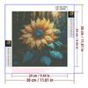 5d DIY Diamond Painting Cross Stitch Abstract Sunflower Diamond Embroidery Mosaic Full Round Drill Home Decor Arts