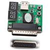 Laptop Computer 25Pin Diagnostic Card with USB Parallel Port PC Motherboard Analyzer 4-Digit Analysis Post Tester