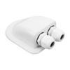 Solar Double Cable Entry Gland IP68 Waterproof Weatherproof  ABS for Solar Project On RV Campervan Boat