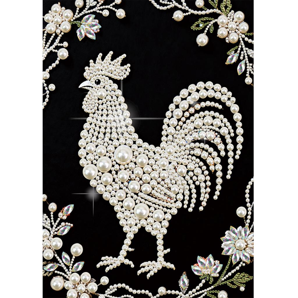 Animal Special Shaped 5D DIY Partial Drill Diamond Painting Kits for Adults Beginners Home Decor Diamond Art Kit 11.81x15.75inch