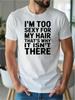 Black Fun Trendy Printed Slogan Comfort Casual Wear Heavyweight Tee Same Style for Men 2026 Summer S