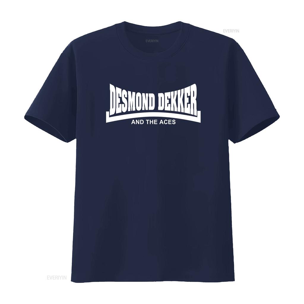 Maglietta Retro Desmond Dekker And The Aces Stile Ska Reggae Anni '60 '70 Tutte le Taglie Colori vintage Lavata Morbida abbigliamento designer