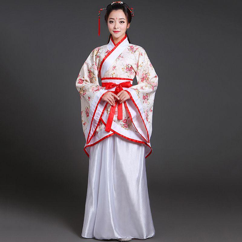 Traditional Chinese Ancient Costume Woman Tang Dynasty Dress Fairy Cosplay Hanfu