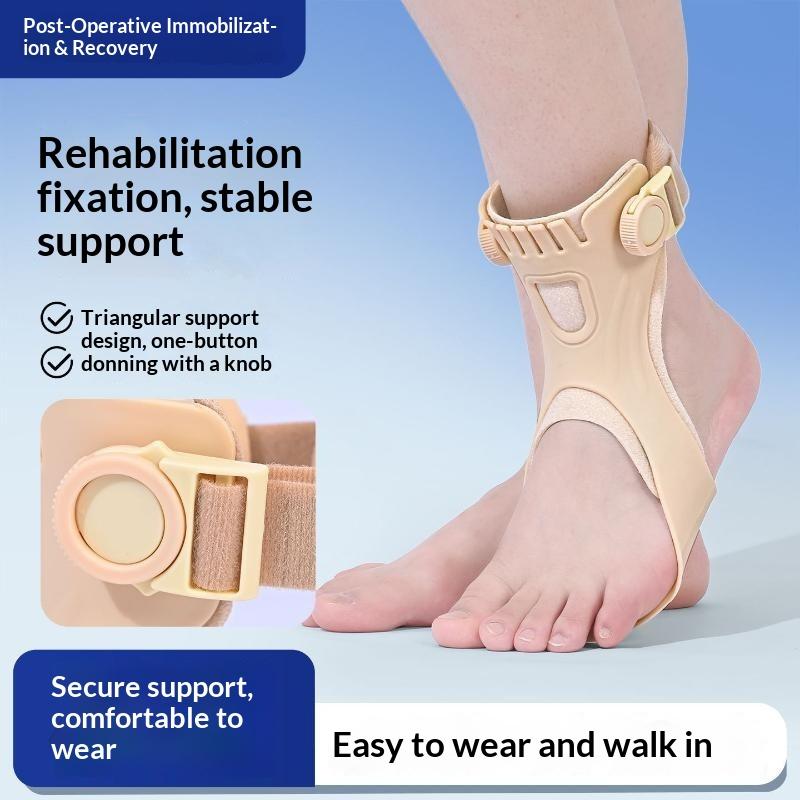 Knob Adjustment Plantar Fasciitis Splint Brace Buckle Compression Dorsal Drop Foot Orthopedic Brace Skin-Friendly Airbag