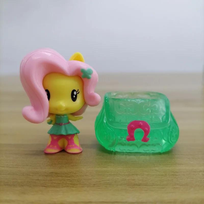 My Little Pony Figurine Applejack Rainbow Dash Rarity Fluttershy Twilight Sparkle Model Plaything Figurine Collect Ornaments